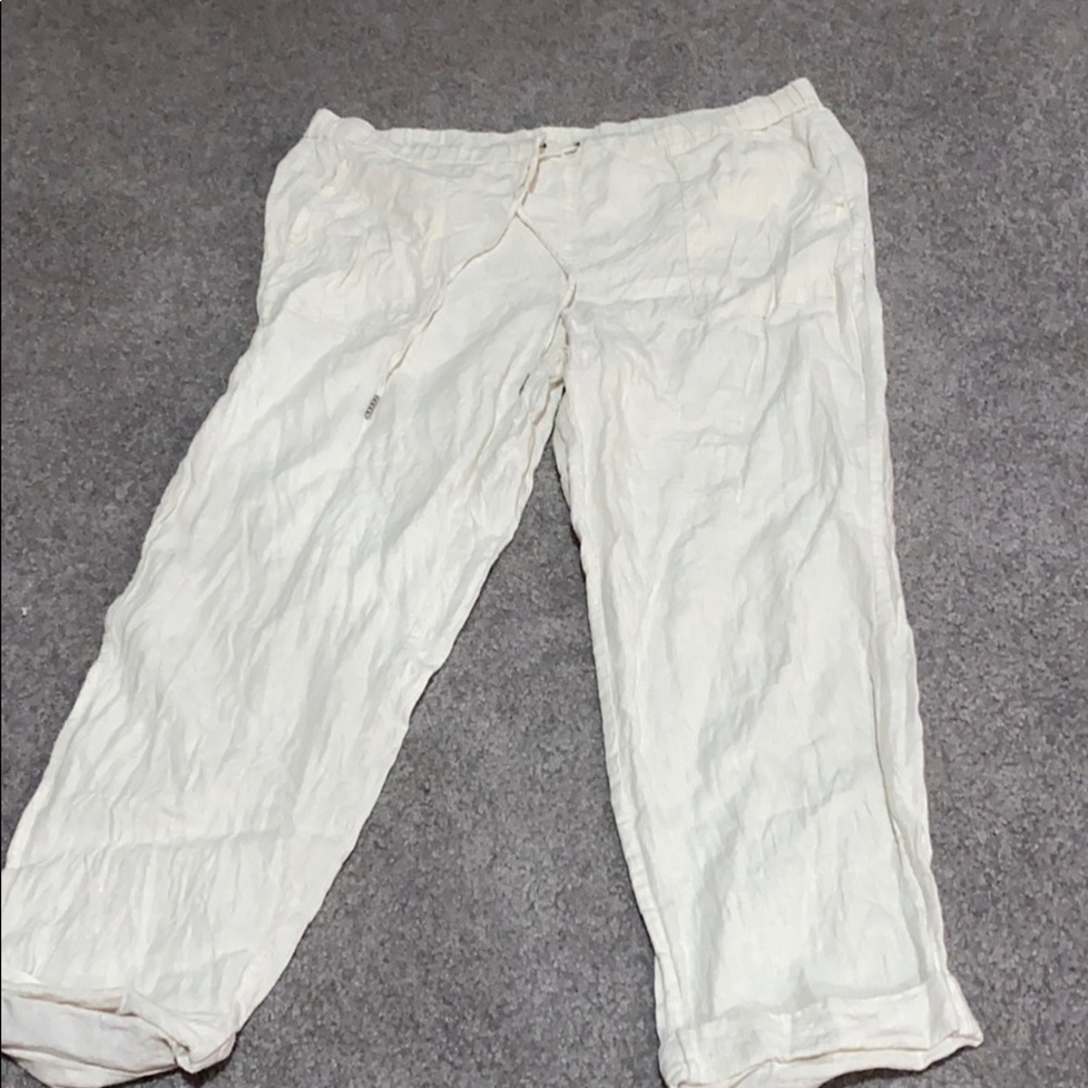White pants